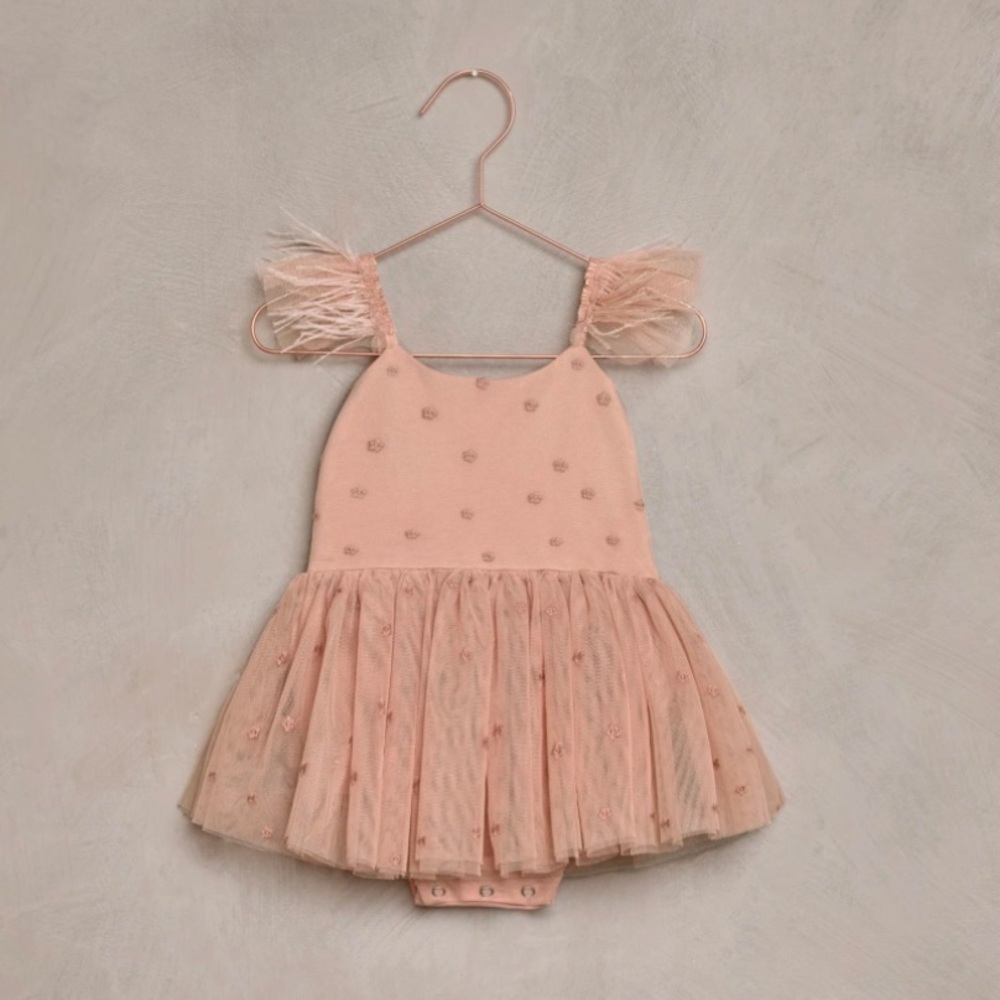 Noralee Poppy Tutu Onepiece | Dusty Rose